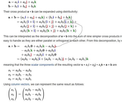 vectors - How thesy are valid if the coordinate is a right-handed ...