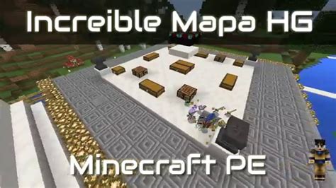 Mapa De Los Juegos Del Hambre Minecraft Pe 014 And 0150 Youtube