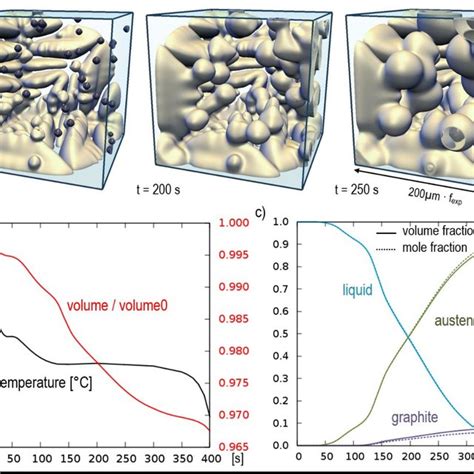 Figure1: Divorced eutectic solidification of a hypoeutectic cast iron ...