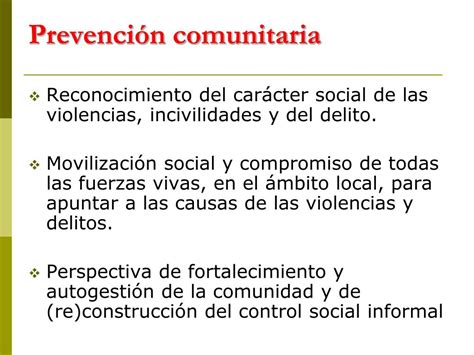 Ppt Prevenci N Social Comunitaria Powerpoint Presentation Free