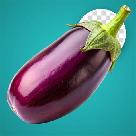 Premium Psd Fresh Purple Eggplant