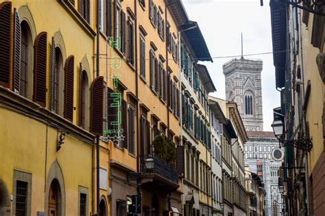 The Most Beautiful Streets Of Florence Romeing Firenze