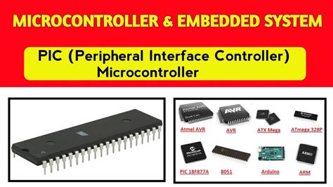 Pic Peripheral Interface Controller Microcontroller And Embedded