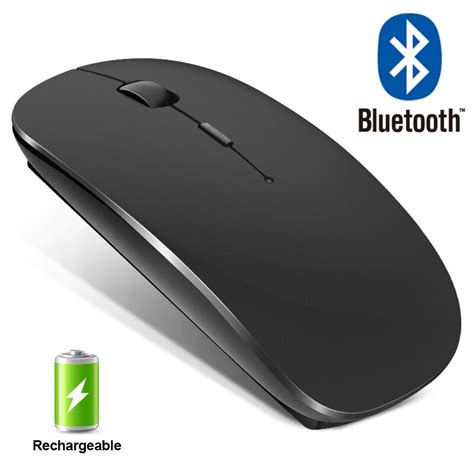 Rato Sem Fio Bluetooth Recarreg Vel Mouse Sem Fio Computador Silencioso