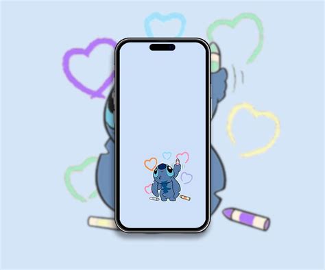 Stitch Drawing Blue Wallpapers | Stitch drawing, Blue wallpapers, Wallpaper