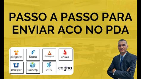 Como Enviar Atividades Complementares Aco No Portal Do Aluno Pda