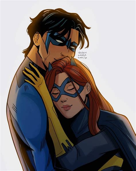 Batgirl And Nightwing Fan Art