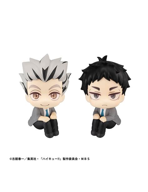 Haikyu Look Up Pvc Statue Kotaro Bokuto And Keiji Akaashi 11 Cm With T