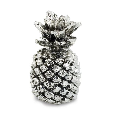 Silver Small Pineapple Placecard - Intrada Italy