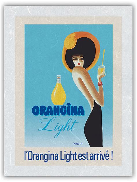 Orangina Light Has Arrived Lorangina Light Est Arrivé Vintage