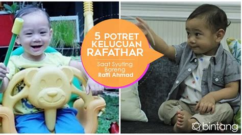 Potret Kelucuan Rafathar Saat Syuting Bareng Raffi Ahmad