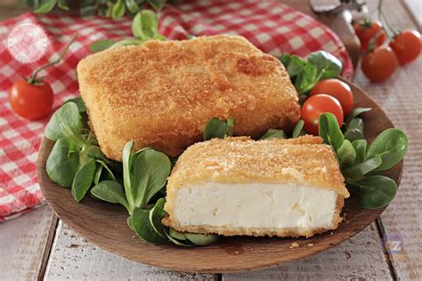 Feta Fritta Anche Al Forno Croccante Con La Panatura Che Non Si Stacca