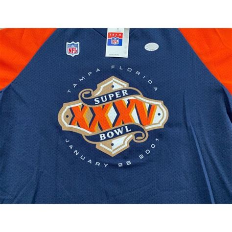 Majestic Shirts Vintage Majestic Super Bowl 35 January 28th 20 Mesh