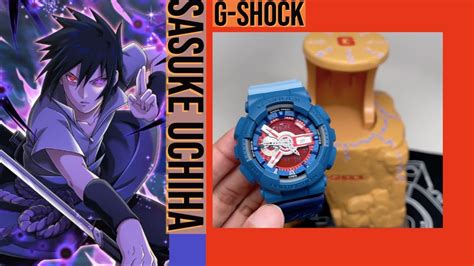 G Shock Ga110sas21 Sasuke Uchiba Naruto Collaboration Watch