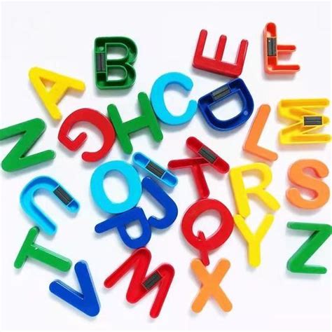 Alfabeto Magnetico Infantil Letras E Numeros Imantados E Educativos