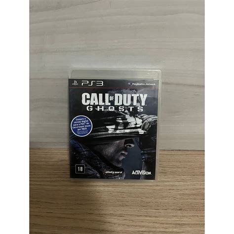 Call Of Duty Ghosts Ps Original M Dia F Sica Usado Shopee Brasil