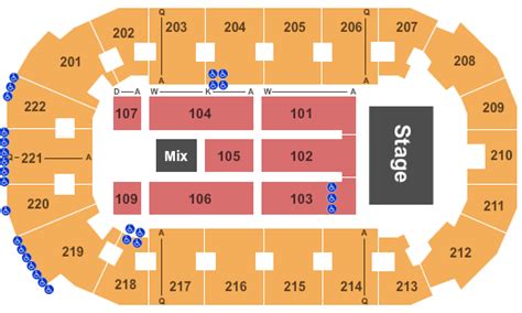 Covelli Centre Seating Chart & Maps - Youngstown