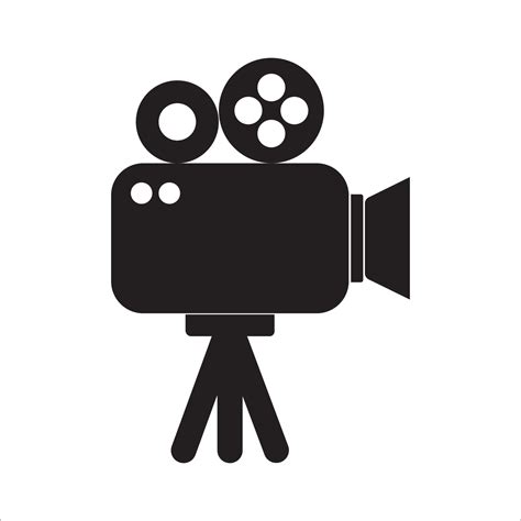 Vector Image Of A Video Recording Camera This Vector Can Be Used For