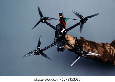 Hand Holding Fpv Racing Kamikaze Drone Stock Photo 2278353065 ...