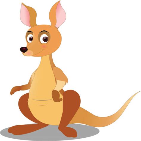 100+ Baby Kangaroo Drawings Illustrations, Royalty-Free Vector Graphics ...