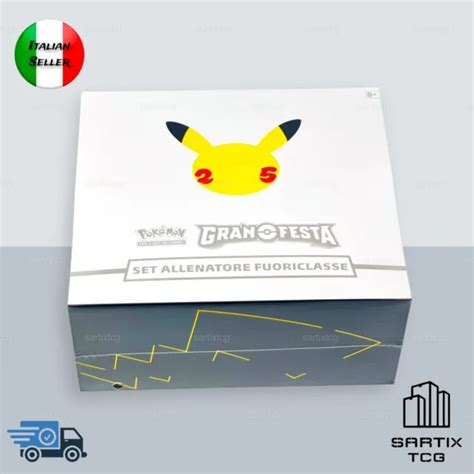 Pokemon Set Allenatore Fuoriclasse Granfesta Anniversario Th Elite