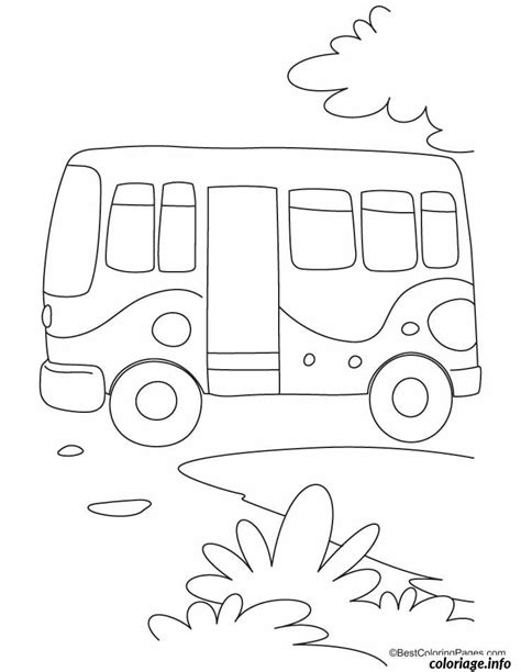 Coloriage Dessin Bus Enfant 22