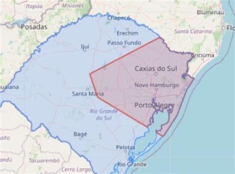 Defesa Civil Emite Alerta De Temporal No Rs Neste Domingo