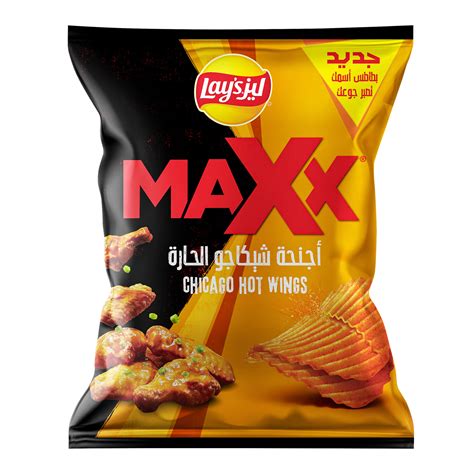 Lay S Maxx Chicago Hot Wings Chips 160 G Online At Best Price Lulu Kuwait