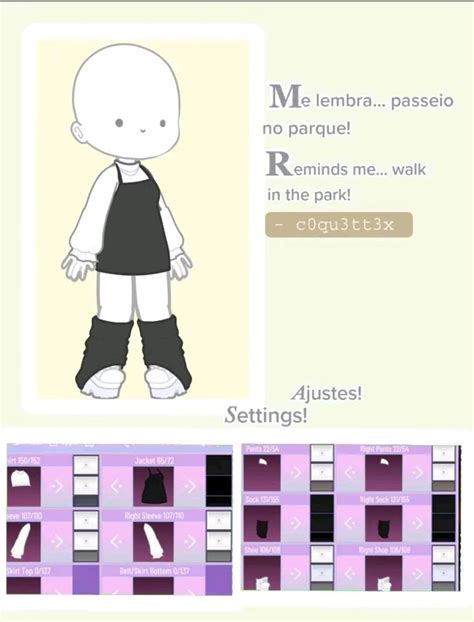 Ideia De Look No Gacha Nox Club Design Club Outfits Cute Drawings