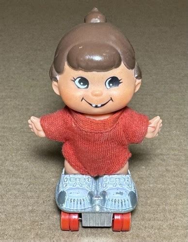 Vintage Mattel Hot Wheels Small Shots Sillie Millie Girl Doll On