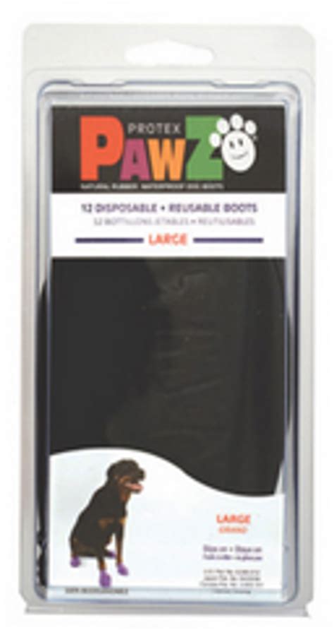 Pawz Dog Boots Black Large - Vermont Pet Food and Supply