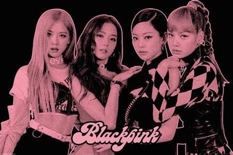 Blackpink Group Pink Poster Print X Cm Amazon Au Home