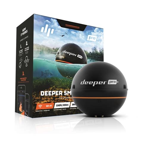 Deeper Fishfinder Pro nahazovací sonar WiFi s GPS Karel Nikl