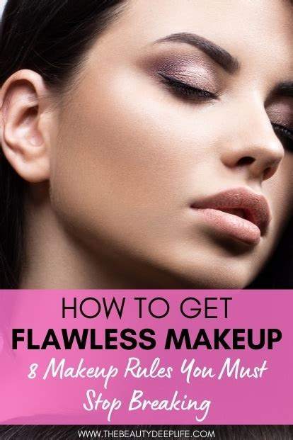 How To Achieve A Flawless Face With Makeup