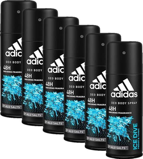 Adidas Deodorant Spray Ice Dive 6 X 150 Ml