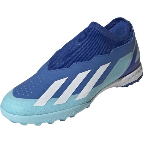 Moins Cher Soccer Boots Special Adidas Laceless X Crazyfast 3 Tf Turf Soccer Shoes Bright