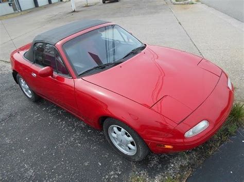 1990 Mazda Miata Red