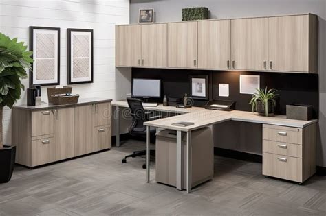 Office Space, with Storage and Organization Systems for Sleek ...