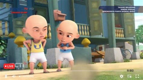 Link Nonton MNC TV Upin Ipin Hari Ini Sinema Spesial Seronoknya Punya