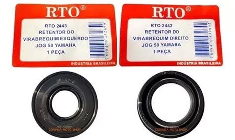 Retentor Virabrequim Lado Esquerdo Direito Yamaha Jog 50cc