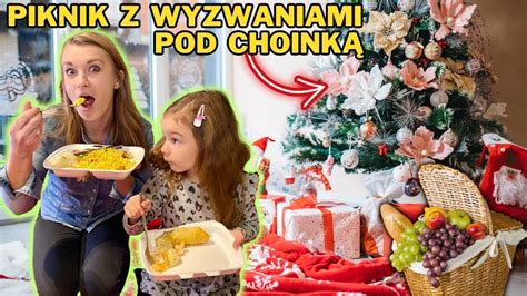 Czy Oliwia chce mieć rodzeństwo Robimy piknik pod choinką z zadaniami