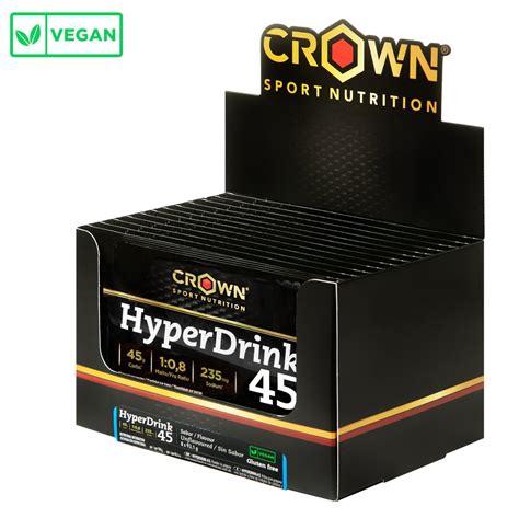 Crown Sport Nutrition Caja Sobres Energ Ticos Hyperdrink G