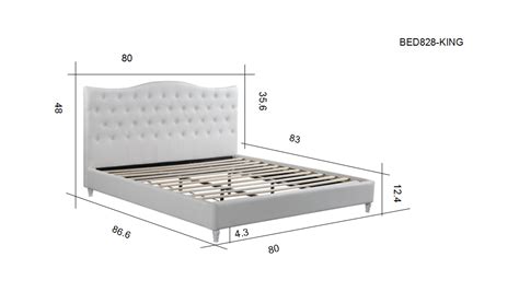 Platform - Beds / Beds, Frames & Bases: King Platform Bed Dimensions