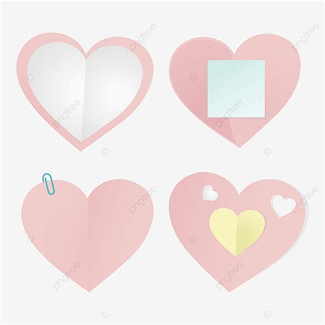 Sticky Notes Hd Transparent Heart Shaped Sticky Notes Love Heart