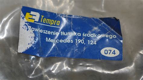 WIESZAK GUMOWY WYDECHU GUMA MERCEDES 190 W124 10667544053 Oficjalne