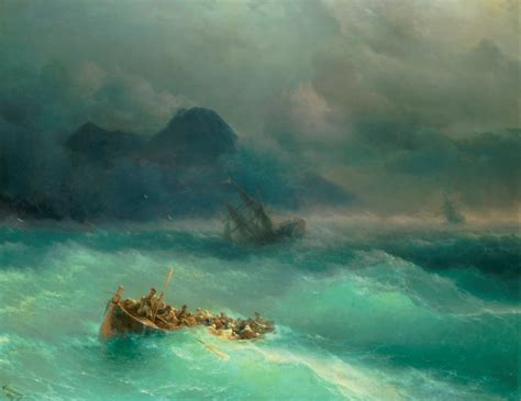 The Shipwreck By Ivan Konstantinovich Aivazovsky