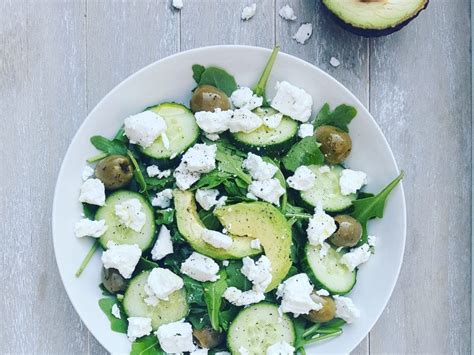 Goed En Puur Salade Geitenkaas Met Avocado