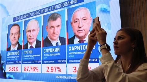 Putin Is Set To Win A Fifth Term By A Landslide Of According To