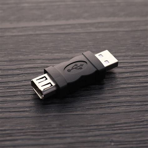 New Portable Firewire Ieee 1394 6p Pin Female To Usb Male Adaptor Convertjn Ebay