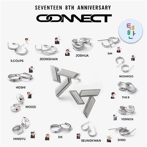 Seventeen Earrings Shopee Thailand